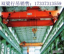 广东潮州双梁起重机厂家 分析双梁起重机主梁下