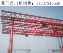 浙江绍兴梁场龙门吊厂家 关于双梁门机的焊缝裂