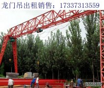 四川泸州20吨A型龙门吊厂家 A型龙门吊的特点