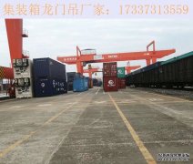 广东韶关关于火车装卸龙门吊的结构特点和能力