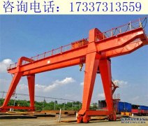 四川雅安32吨双梁龙门吊安装过程控制步骤