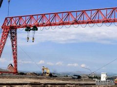 广东广州龙门吊的夹轨器是防风锚定的核心部件